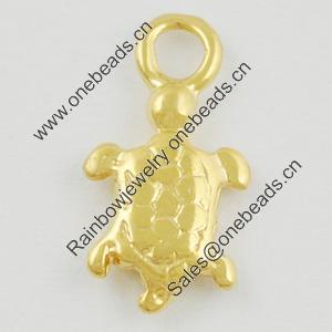 Pendant/Charm. Fashion Zinc Alloy Jewelry Findings. Lead-free. Animal 6x12mm. Sold by Bag