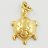 Pendant/Charm. Fashion Zinc Alloy Jewelry Findings. Lead-free. Animal 13x6mm. Sold by Bag