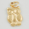 Pendant/Charm. Fashion Zinc Alloy Jewelry Findings. Lead-free. Animal 13x8mm. Sold by Bag