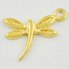 Pendant/Charm. Fashion Zinc Alloy Jewelry Findings. Lead-free. Animal 12x16mm. Sold by Bag