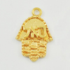 Zinc Alloy Enamel Pendant. Fashion Jewelry Findings. Lead-free. Hand 22x14mm. Sold by Bag