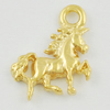 Pendant/Charm. Fashion Zinc Alloy Jewelry Findings. Lead-free. Animal 11x10mm. Sold by Bag