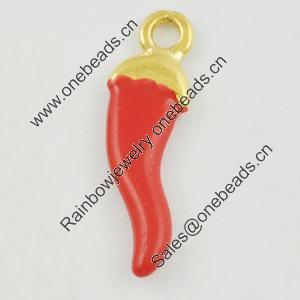 Zinc Alloy Pendant With Resin Beads. Fashion jewelry Findings. Plant 15x5mm. Sold by Bag