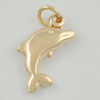 Pendant/Charm. Fashion Zinc Alloy Jewelry Findings. Lead-free. Animal 9x10mm. Sold by Bag