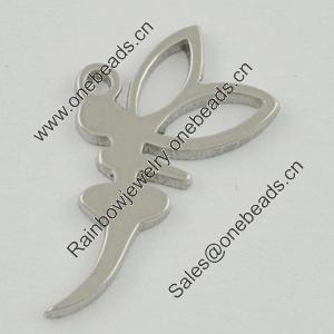 Pendant/Charm. Fashion Zinc Alloy Jewelry Findings. Lead-free. Angel 16x9mm. Sold by Bag