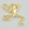 Pendant/Charm. Fashion Zinc Alloy Jewelry Findings. Lead-free. Animal18x18mm. Sold by Bag
