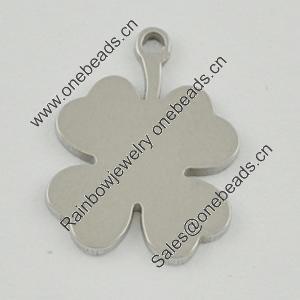 Pendant/Charm. Fashion Zinc Alloy Jewelry Findings. Lead-free. Plant 11x14mm. Sold by Bag
