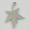 Pendant/Charm. Fashion Zinc Alloy Jewelry Findings. Lead-free. Plant 12x17mm. Sold by Bag