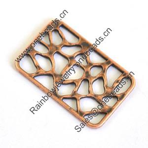 Pendant/Charm. Fashion Zinc Alloy Jewelry Findings. Lead-free. 15x24mm. Sold by Bag