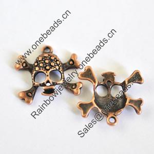 Pendant/Charm. Fashion Zinc Alloy Jewelry Findings. Lead-free. 20x18mm. Sold by Bag