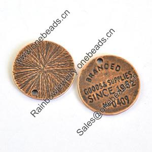 Message Charm. Fashion Zinc Alloy Jewelry Findings. Lead-free. 19x19mm. Sold by Bag