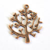 Pendant/Charm. Fashion Zinc Alloy Jewelry Findings. Lead-free. Tree 25x30mm. Sold by Bag