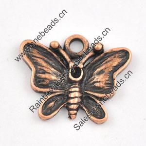 Pendant/Charm. Fashion Zinc Alloy Jewelry Findings. Lead-free. 15x18mm. Sold by Bag