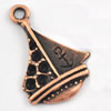Pendant/Charm. Fashion Zinc Alloy Jewelry Findings. Lead-free. 14x21mm. Sold by Bag