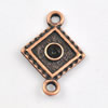 Connector. Fashion Zinc Alloy Jewelry Findings. Leas-free. 21x15mm. Sold by Bag