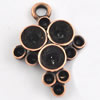 Pendant/Charm. Fashion Zinc Alloy Jewelry Findings. Lead-free. Flower 23x17mm. Sold by Bag