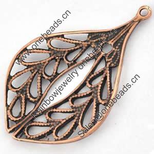 Pendant/Charm. Fashion Zinc Alloy Jewelry Findings. Lead-free. 24x39mm. Sold by Bag