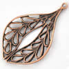 Pendant/Charm. Fashion Zinc Alloy Jewelry Findings. Lead-free. 24x39mm. Sold by Bag