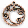 Pendant/Charm. Fashion Zinc Alloy Jewelry Findings. Lead-free. 25x28mm. Sold by Bag