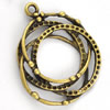 Pendant/Charm. Fashion Zinc Alloy Jewelry Findings. Lead-free. 23x29mm. Sold by Bag