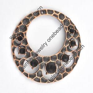 Pendant/Charm. Fashion Zinc Alloy Jewelry Findings. Lead-free. 47x47mm. Sold by Bag