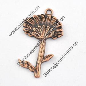 Pendant/Charm. Fashion Zinc Alloy Jewelry Findings. Lead-free. 27x47mm. Sold by Bag