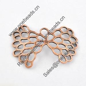 Pendant/Charm. Fashion Zinc Alloy Jewelry Findings. Lead-free. 33x48mm. Sold by Bag