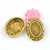 Zinc Alloy Cabochon Settings. Fashion Jewelry Findings. Lead-free. 23x18mm. Inner Dia:10x14mm. Sold by Bag