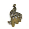 Pendant/Charm. Fashion Zinc Alloy Jewelry Findings. Lead-free. Animal 34x20mm. Sold by Bag