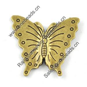 Pendant/Charm. Fashion Zinc Alloy Jewelry Findings. Lead-free. Animal 29x31mm. Sold by Bag