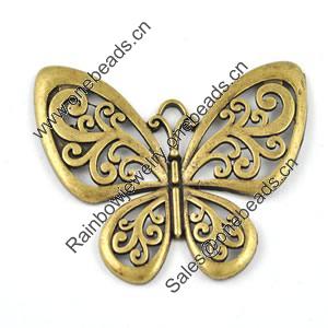 Pendant/Charm. Fashion Zinc Alloy Jewelry Findings. Lead-free. Animal 49x57mm. Sold by PC