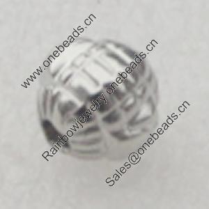 Beads, Fashion CCB plastic Jewelry findings, 8x9mm. Hole:2mm. Sold by Bag 