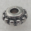 Beads, Fashion CCB plastic Jewelry findings, 4x8mm. Hole:3mm. Sold by Bag 