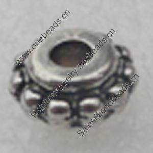 Beads, Fashion CCB plastic Jewelry findings, 4x8mm. Hole:3mm. Sold by Bag 