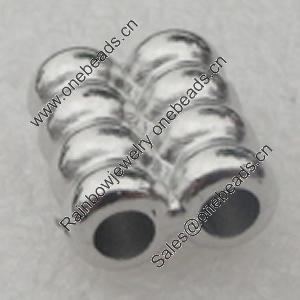  Beads. Fashion CCB Plaseic Jewelry findings. 12x14mm. Hole:4mm. Sold by Bag
