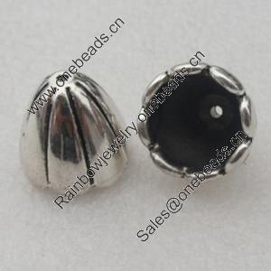 Beads Caps. Fashion CCB plastic Jewelry findings. 16x17mm. Inner Dia:14mm. Sold by Bag