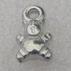 Pendant/Charm. Fashion CCB plastic Jewelry findings. 11x6mm. Sold by Bag