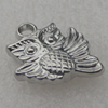 Pendant/Charm. Fashion CCB plastic Jewelry findings. Animal 18x15mm. Sold by Bag