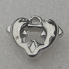 Pendant/Charm. Fashion CCB plastic Jewelry findings. Animal 15x16mm. Sold by Bag