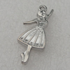 Pendant/Charm. Fashion CCB plastic Jewelry findings. 29x11mm. Sold by Bag