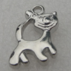 Pendant/Charm. Fashion CCB plastic Jewelry findings. Animal 22x13mm. Sold by Bag