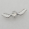 Pendant/Charm. Fashion CCB Plastic jewelry findings. Wings 27x11mm. Sold by Bag
