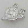 Pendant/Charm. Fashion CCB Plastic jewelry findings. Animal 15x18mm. Sold by Bag