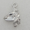 Pendant/Charm. Fashion CCB Plastic jewelry findings. 22x17mm. Sold by Bag