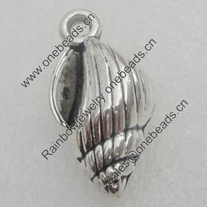 Pendant/Charm. Fashion CCB Plastic jewelry findings. 29x14mm. Sold by Bag