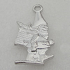 Pendant/Charm. Fashion CCB Plastic jewelry findings. 37x22mm. Sold by Bag
