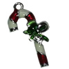 Zinc Alloy Christmas Enamel Charm/Pendant. Fashion Jewelry findings. Lead-free. About 30mm Sold by PC