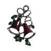 Zinc Alloy Christmas Enamel Charm/Pendant. Fashion Jewelry findings. Lead-free. Chrestmas bels About 30mm Sold by PC