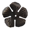 Iron Beads. Fashion Jewelry Findings. Lead-free. Flower 32mm Sold by Bag