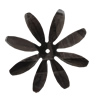 Iron Beads. Fashion Jewelry Findings. Lead-free. Flower 47mm Sold by Bag